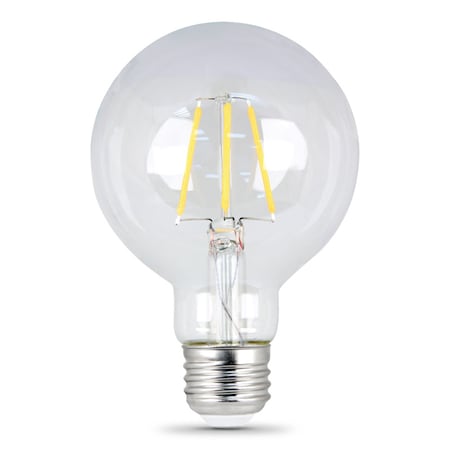 Feit Electric Feit G25 E26 (Medium) LED Bulb Soft White 40 Watt Equivalence 1 pk BPG2540927CAFR